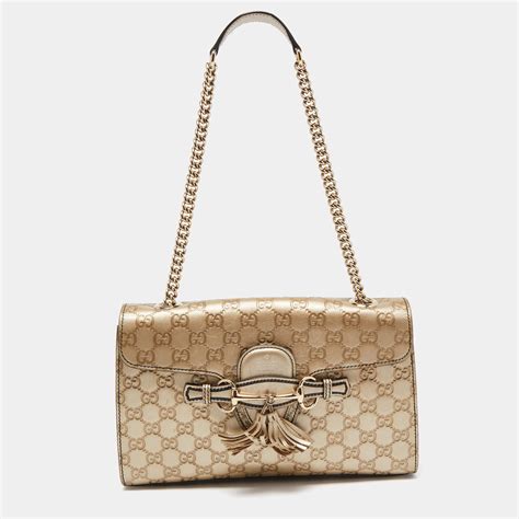 gucci emily sizes|gucci leather handbags.